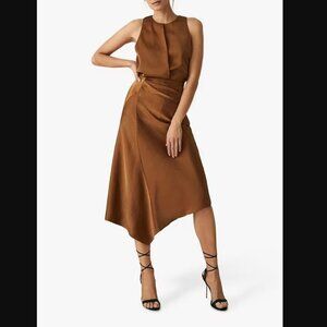 Reiss Satin Aspen Skirt and Sleeveless Top set